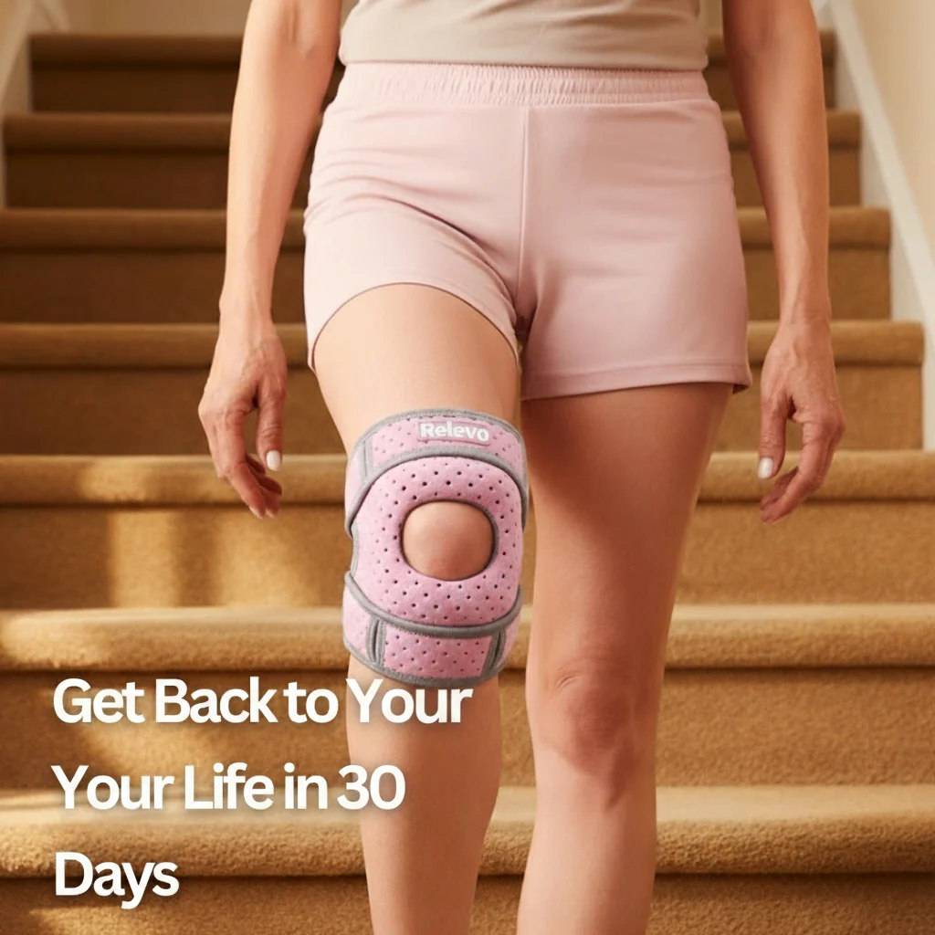 Advanced Relevo Knee Brace That Moves With You – Pain Relief In Minutes